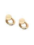 Burberry Small Chain-link Earrings - Gold
