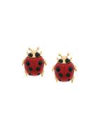 Vivienne Westwood Ladybird Stud Earrings - Red