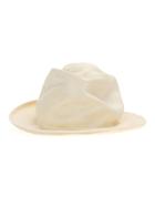 Horisaki Design & Handel Wrinkled Panama Hat, Men's, Size: Small, White, Straw
