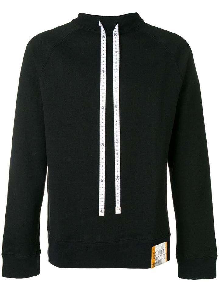 Maison Mihara Yasuhiro Drawstring Sweatshirt - Black