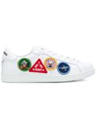 Dsquared2 Applique Low Top Sneakers - White