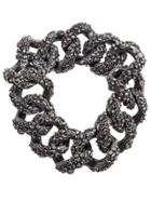 Ugo Cacciatori Chunky Chain Diamond Bracelet - Metallic
