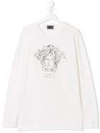 Young Versace Medusa T-shirt - White