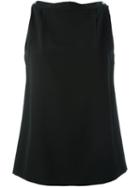 Maison Margiela Zipped Neck Tank Top