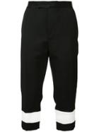 Haider Ackermann - Straight Cropped Trousers - Men - Virgin Wool - 48, Black, Virgin Wool