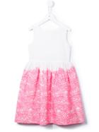 Charabia Embroidered Dress, Girl's, Size: 10 Yrs, White
