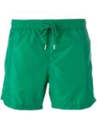 Moncler Classic Swim Shorts, Men's, Size: M, Green, Polyamide/polyester