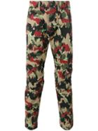 G-star Camouflage Print Trousers, Men's, Size: 29, Nude/neutrals, Cotton/polyester