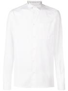 Valentino Stud Collar Shirt - White