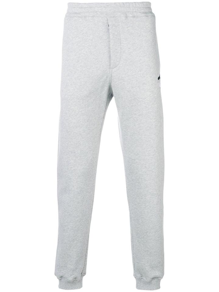 Alexander Mcqueen Skull Patch Track Pants - Grey