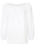 Marc Jacobs - Open Embroidery Tunic - Women - Cotton - 4, White, Cotton