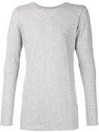Judson Harmon Long Sleeved T-shirt, Men's, Size: Xl, Grey, Viscose/wool