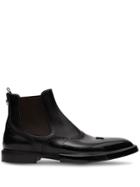 Burberry Toe Cap Detail Chelsea Boots - Black
