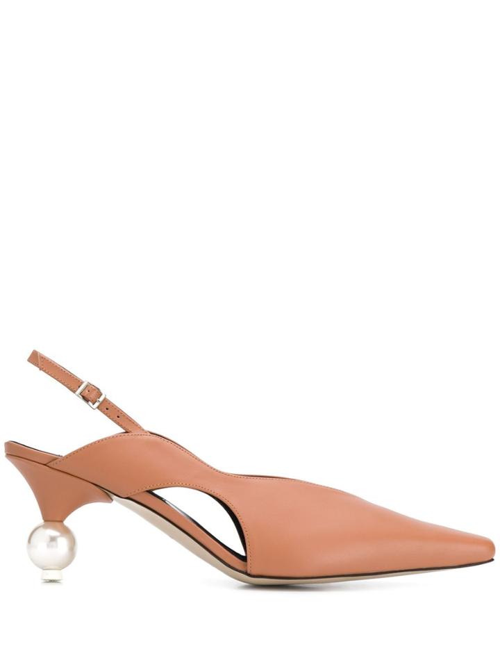 Yuul Yie Pearl Heel Pumps - Neutrals