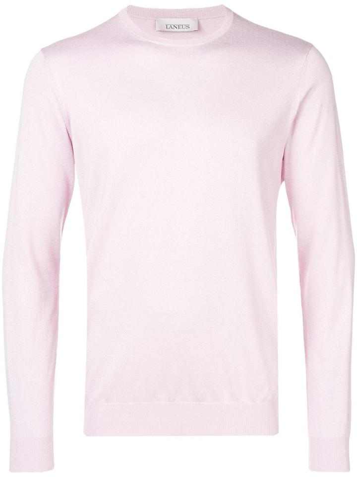 Laneus Relaxed Fit Jumper - Purple
