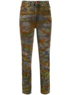 Heron Preston Tie-dye Tapered Jeans - Grey
