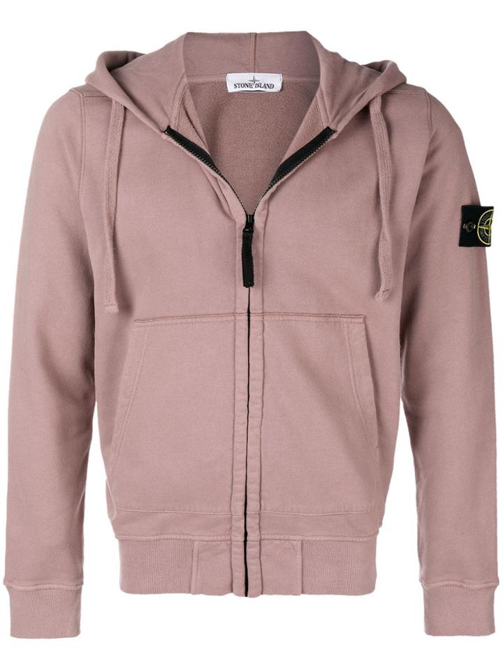 Stone Island Basic Hooded Jacket - Pink