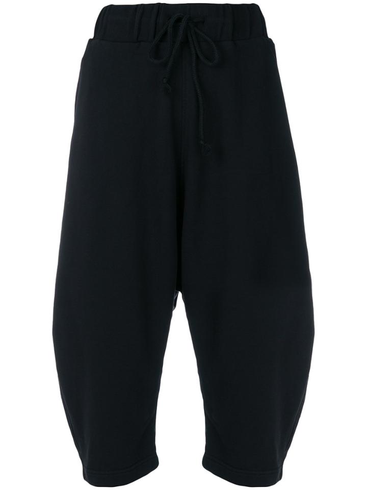 Henrik Vibskov Cropped Baggy Trousers - Black