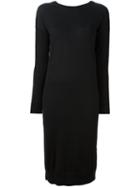 Erika Cavallini 'fawn' Dress, Women's, Size: Medium, Black, Virgin Wool