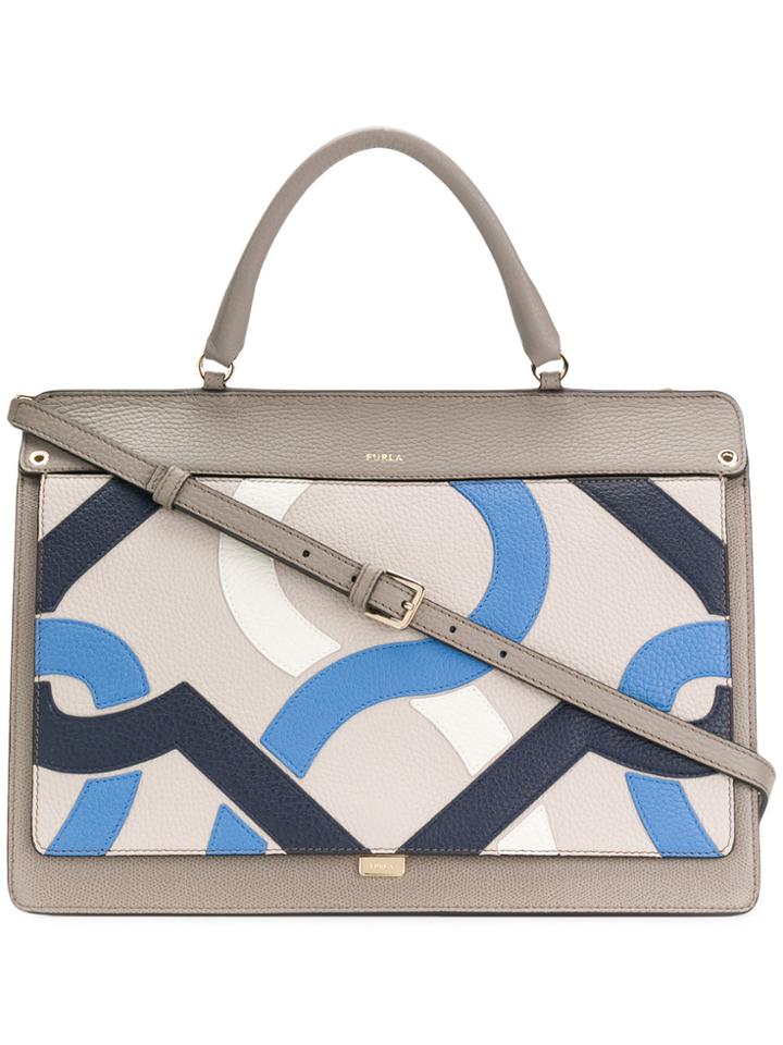 Furla Medium Like Shoulder Bag - Nude & Neutrals