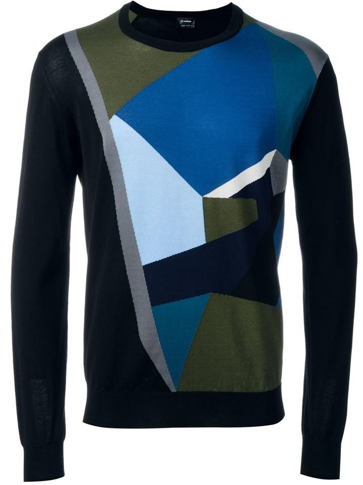 Jil Sander Intarsia Sweater