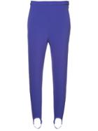 H Beauty & Youth Ankle Strap Leggings - Pink & Purple
