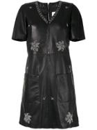 Dondup Studded Shift Dress - Black