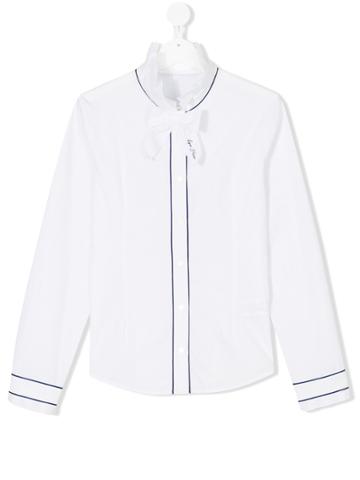 Lapin House Frilled Shirt - White
