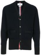 Thom Browne Cable Knit Cardigan - Blue