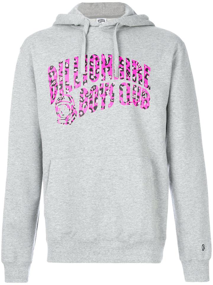 Billionaire Boys Club - Leopard Print Logo Sweatshirt - Men - Cotton - M, Grey, Cotton