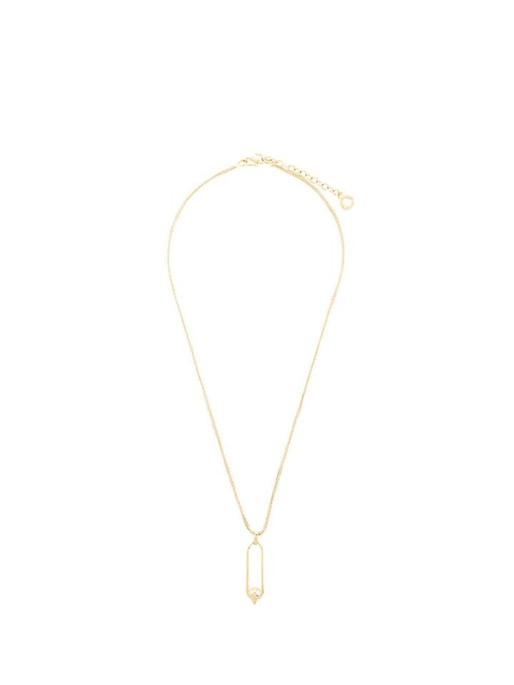 Goossens Bouclé Pendant Necklace - Gold