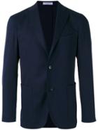 Boglioli - Two Button Blazer - Men - Spandex/elastane/cupro/virgin Wool - 52, Blue, Spandex/elastane/cupro/virgin Wool