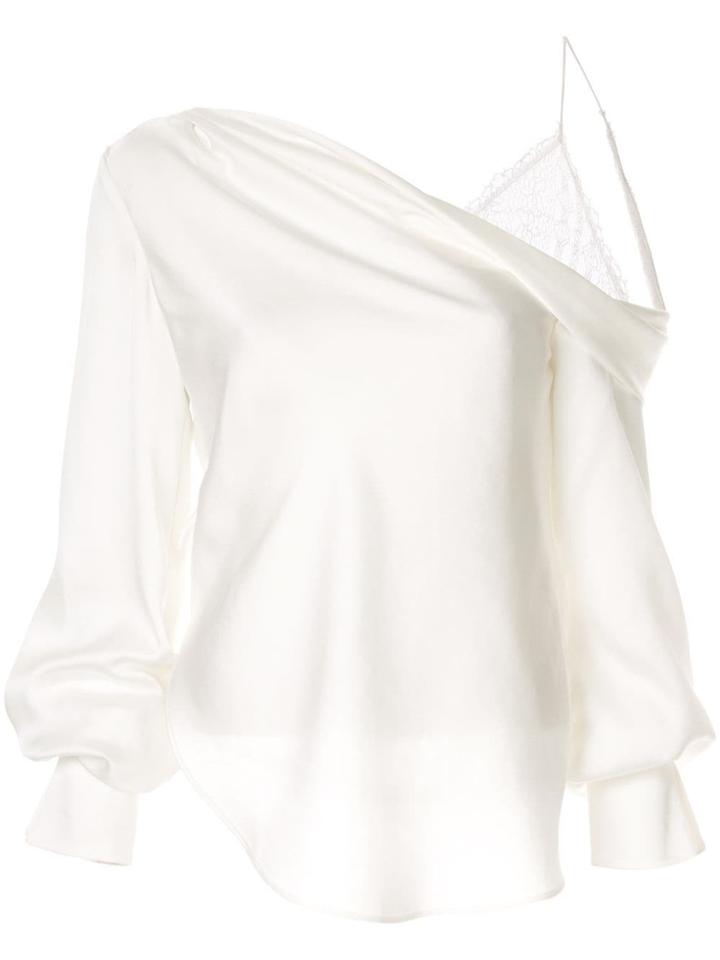 Jonathan Simkhai Drop Shoulder Blouse - White