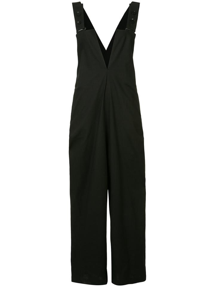 Yohji Yamamoto Salopette Dungarees - Black