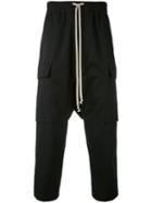 Rick Owens - Cropped Trousers - Men - Cotton - 48, Black, Cotton