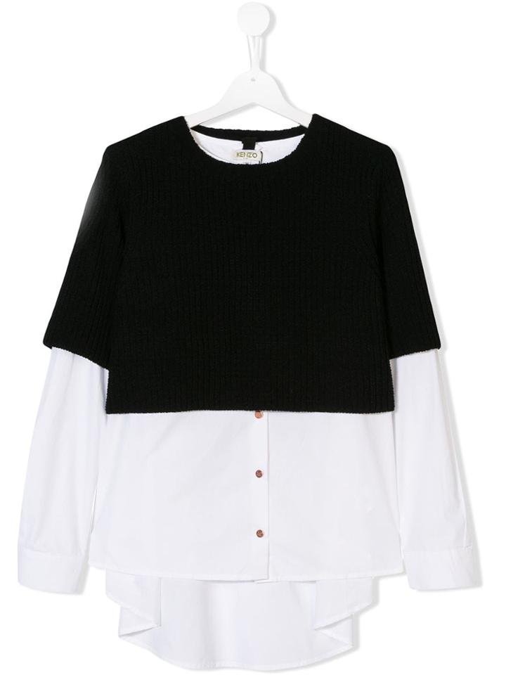 Kenzo Kids Layered Top - White