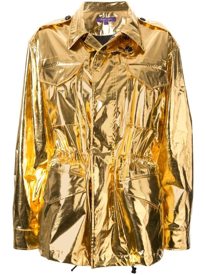 Ralph Lauren Collection Structured Shirt Jacket - Gold