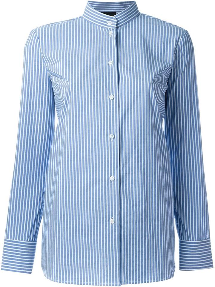 Erika Cavallini Open Back Striped Blouse