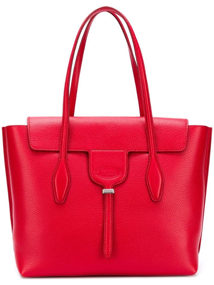 Tod's Joy Tote Bag - Red