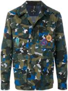 Ps By Paul Smith Camouflage Shirt Jacket - Green