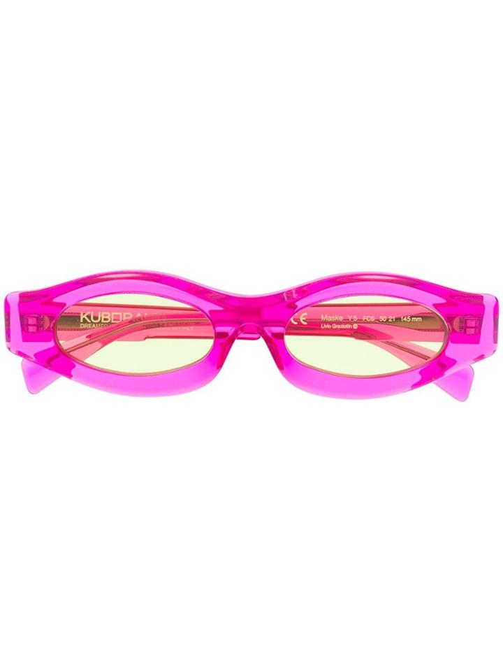 Kuboraum Y5 Fcs Sunglasses - Pink