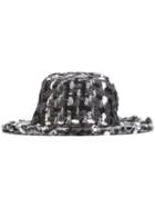 Dolce & Gabbana Bouclé Hat, Women's, Size: 57, Silk/cotton/acrylic/wool