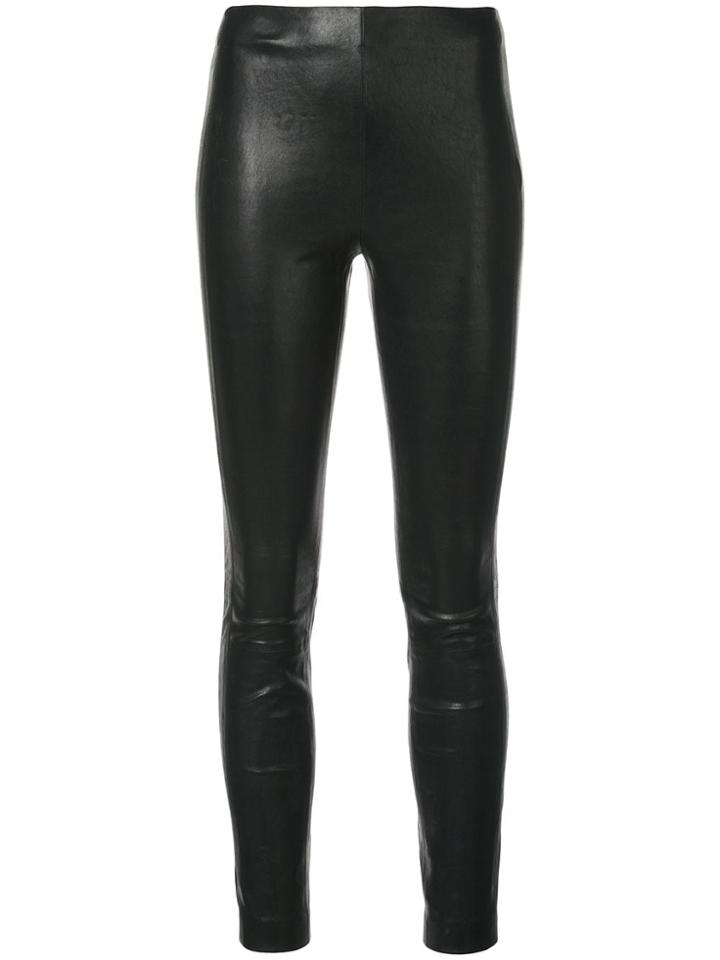 Rag & Bone High Rise Skinny Fit Trousers - Black