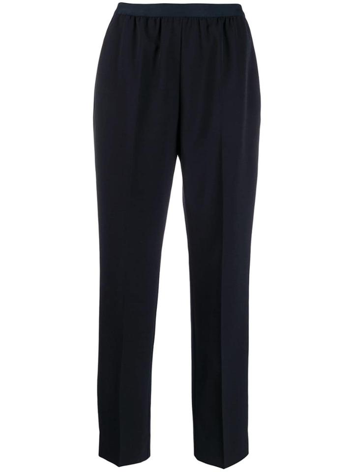 Maison Margiela Straight Fit Trousers - Blue