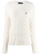 Polo Ralph Lauren Cable-knit Sweatshirt - Neutrals