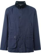 Barbour 'washed Bedale' Jacket, Men's, Size: Small, Blue, Cotton