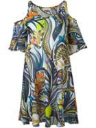 Emilio Pucci Cold Shoulder Dress