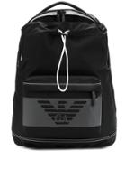 Emporio Armani Eagle Logo Backpack - Black