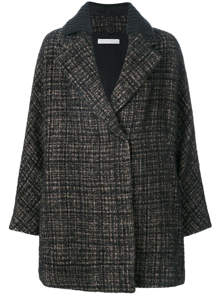 Fabiana Filippi Oversized Coat - Black