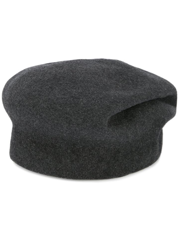 Nehera Patterned Pom Pom Beanie - Grey